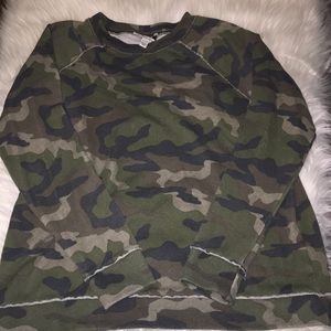 American Eagle Camo Sweatshirt